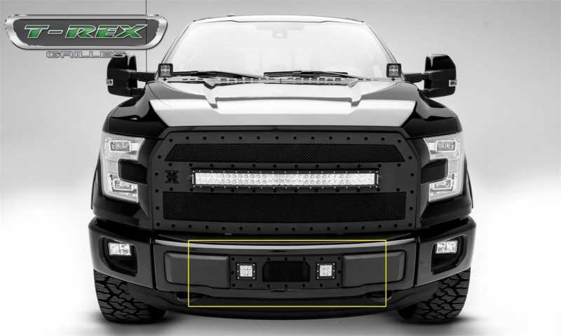 Stealth Torch Series LED Light Bumper Grille 6325731-BR